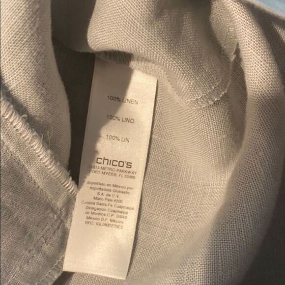 Chico’s Linen jacket - Picture 7 of 7